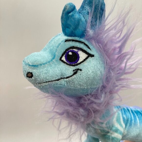 Disney RAYA The Last Dragon SISU 16" Plush Blue Purple Stuffed Animal Toy - Picture 3 of 10